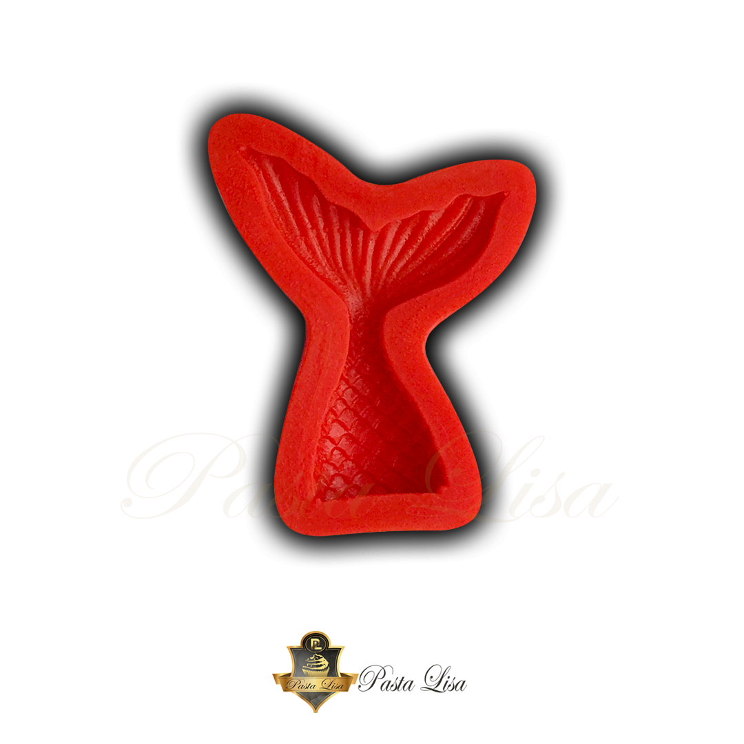 Balık Kuyruğu (Denizkızı) Silikon Kalıp (13x9,5 cm)