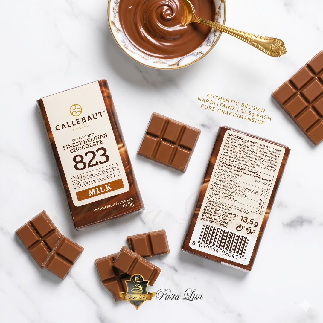Callebaut 823 Sütlü Napoliten Çikolata (Tekli - 13,5g)