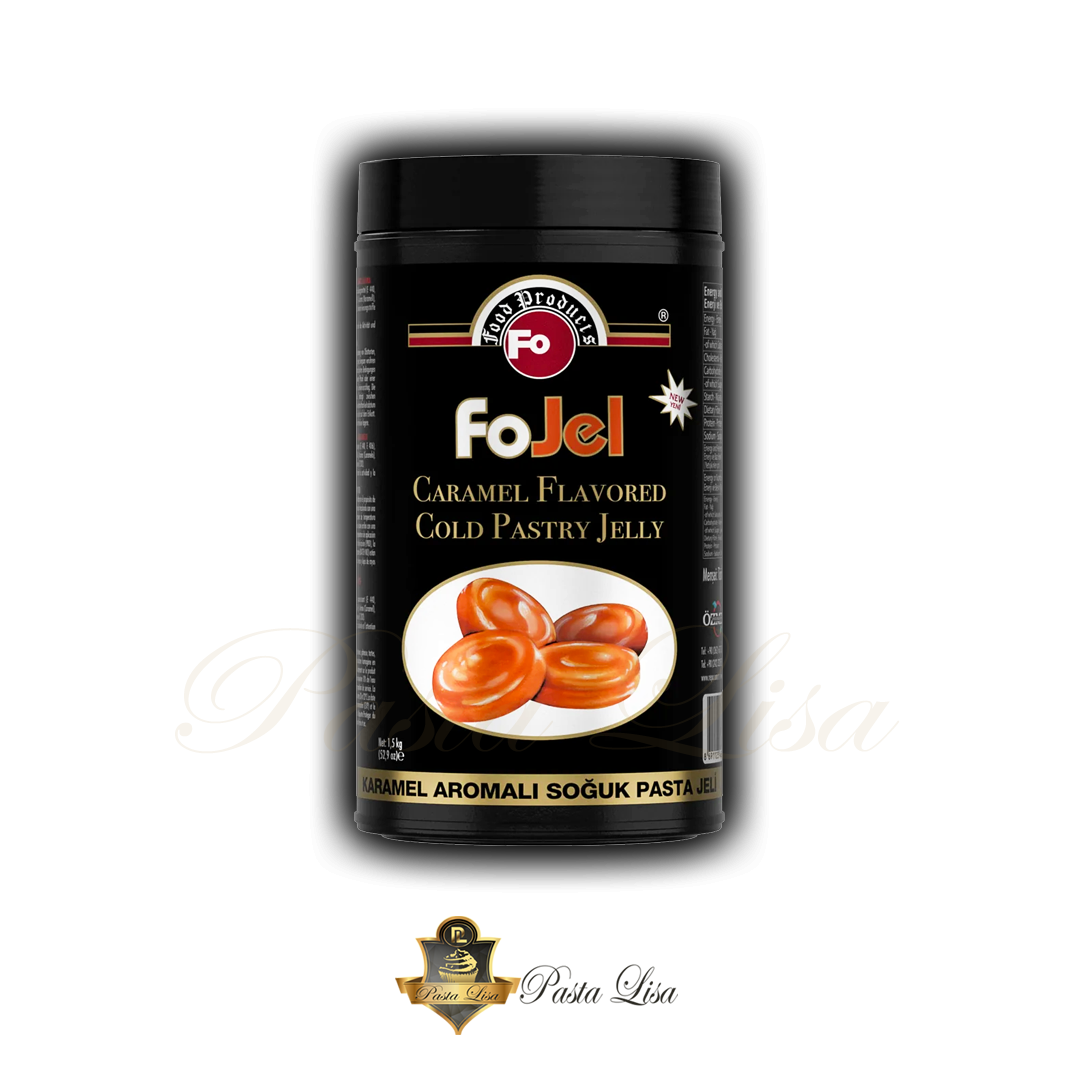 Fo Soğuk Pasta Jeli 1,5kg - Karamel