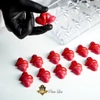 3 Boyutlu �ift Kalp Polikarbon �ikolata Kal�b� (14 G�zl�)