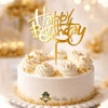 Happy Birthday Topper / �yiki Do�dun Pleksi - Alt�n