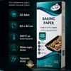 Dr.Gusto 60x40 cm 50�li Haz�r Kesilmi� Ya�l� Pi�irme Ka��d�