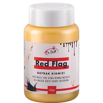 Dr.Gusto Yağ Bazlı Toz Boya 25gr - Bayrak Kırmızı