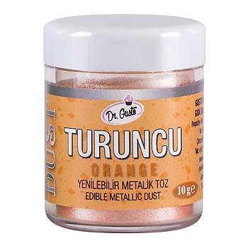 Dr.Gusto Yenilebilir Metalik Toz Boya 10gr - Turuncu