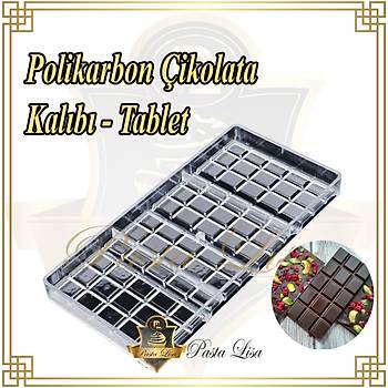 Polikarbon Çikolata Kalıbı - Tablet