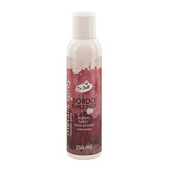 Dr.Gusto Metalik Sprey Boya 250ml - Bordo