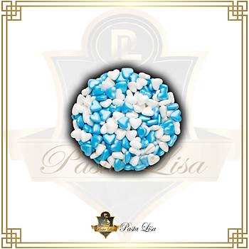 Dr.Gusto Kk Kalp Sprinkles 90gr - Sedef - Mavi