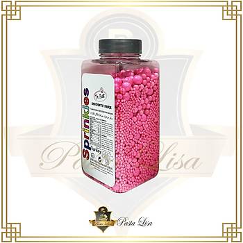 Dr.Gusto Festival Boncuk eker 250gr - Pembe