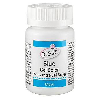 Dr.Gusto Jel Gıda Boyası (şişe) 100gr - Mavi