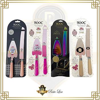 Rooc 2'Li Pasta Servis Ba Ve Spatula Seti