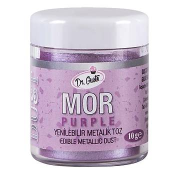 Dr.Gusto Yenilebilir Metalik Toz Boya 10gr - Mor