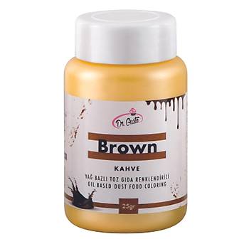 Dr.Gusto Ya Bazl Toz Boya 25gr - Kahve