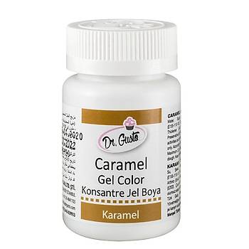 Dr.Gusto Jel Gıda Boyası (şişe) 100gr - Karamel