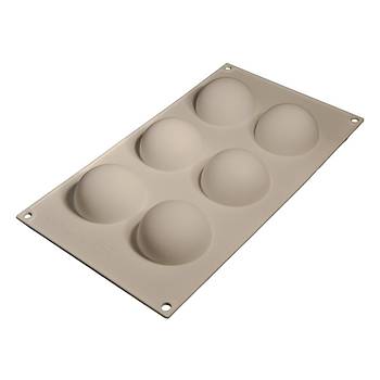 Silikon Kalp - 6'l Yarm Kre (6cm)