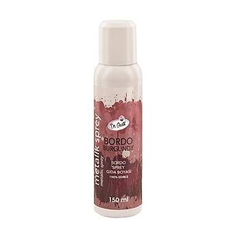 Dr.Gusto Metalik Sprey Boya 150ml - Bordo