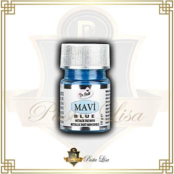 Dr.Gusto Metalik Export Boya 10gr - Mavi