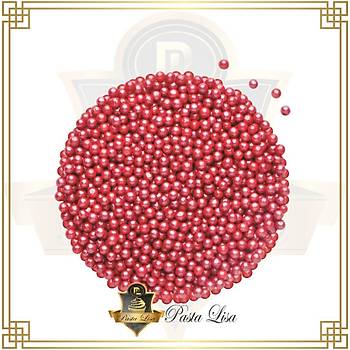 Dr.Gusto 2mm Boncuk eker (Sprinkles) & Draje 90gr - Bordo