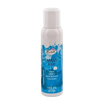 Dr.Gusto Metalik Sprey Boya 150ml - Mavi