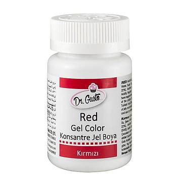 Dr.Gusto Jel Gıda Boyası (şişe) 100gr - Kırmızı