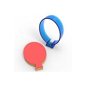 Polikarbon Kurabiye Kalb - Balon