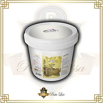 Dr.Gusto Yenilebilir Metalik Toz Boya 1kg - Altn
