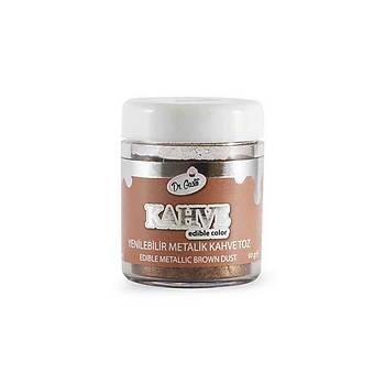 Dr.Gusto Yenilebilir Metalik Toz Boya 10gr - Kahve