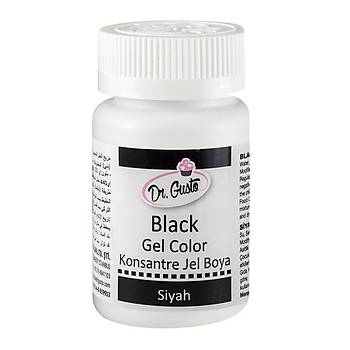 Dr.Gusto Jel Gıda Boyası (şişe) 100gr - Siyah