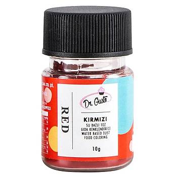 Dr.Gusto Su Bazl Toz Boya 10gr - Krmz