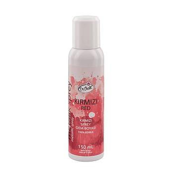 Dr.Gusto Metalik Sprey Boya 150ml - Krmz
