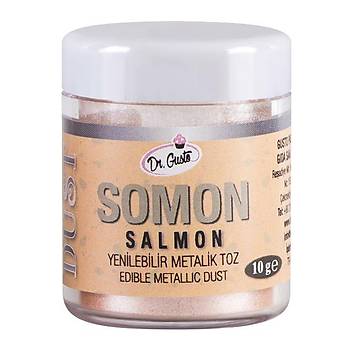 Dr.Gusto Yenilebilir Metalik Toz Boya 10gr - Somon