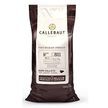 Callebaut Bitter C811 (%53,1) Pul Çikolata 10kg