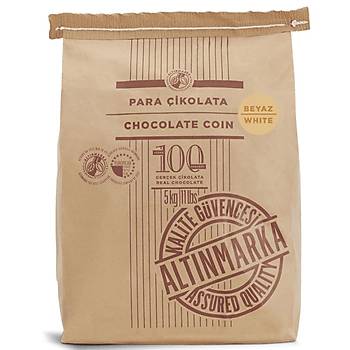 Altnmarka Beyaz Pul ikolata 1kg
