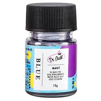 Dr.Gusto Su Bazl Toz Boya 10gr - Mavi