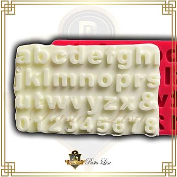 Silikon Kalp - Alfabe Set