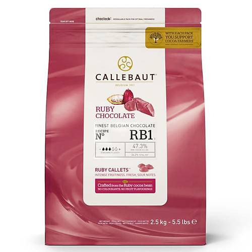 Callebaut Ruby Pul Çikolata 500g