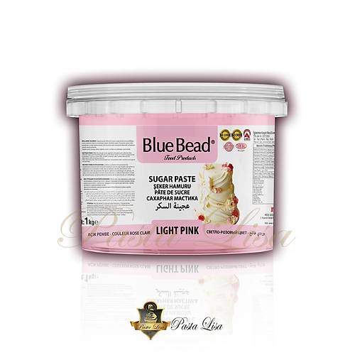 Blue Bead eker Hamuru 1kg - Pembe (Ak Ton)