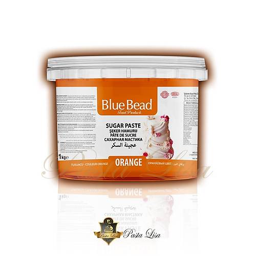 Blue Bead �eker Hamuru 1kg - Turuncu
