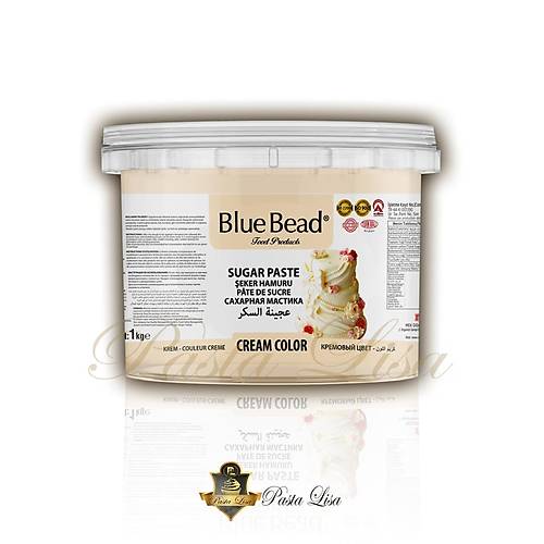Blue Bead eker Hamuru 1kg - Krem