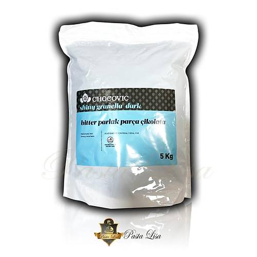 Chocovic Par�a �ikolata 5kg - Bitter (parlak)