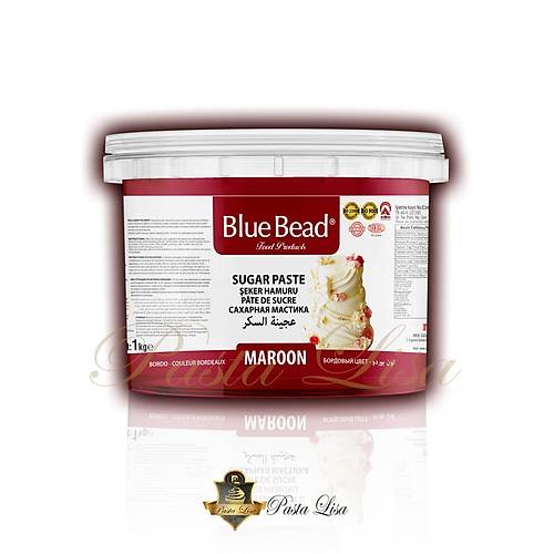 Blue Bead eker Hamuru 1kg - Bordo