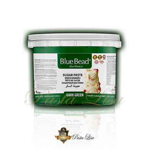 Blue Bead eker Hamuru 1kg - Yeil (Koyu Ton)