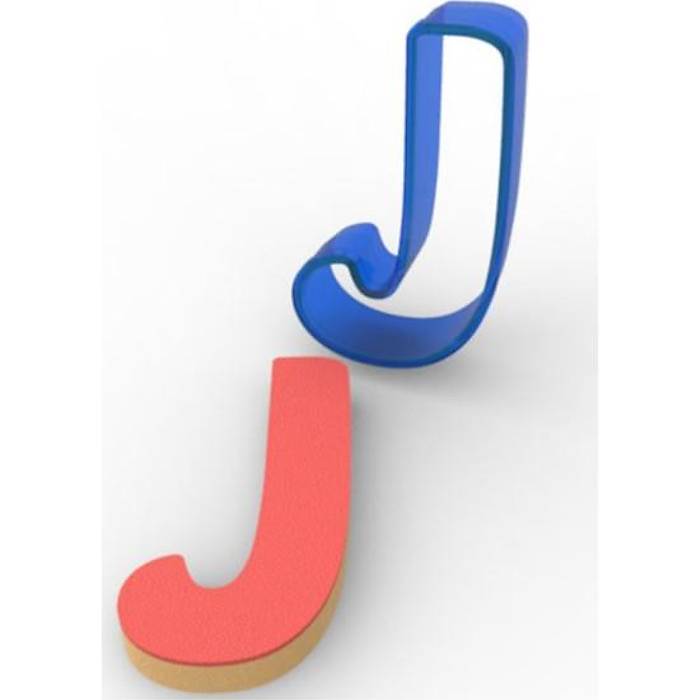 Polikarbon Kurabiye Kal�b� - J Harfi