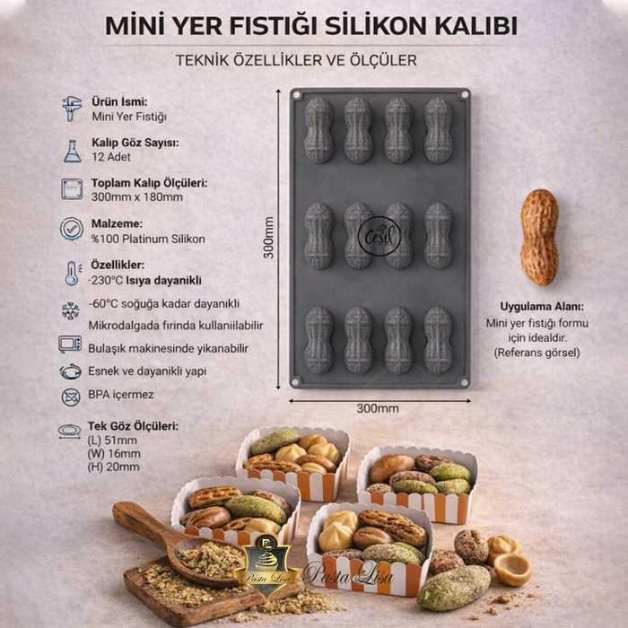 Premium Mini Yer F�st��� Silikon Kal�b� (12 G�zl�)