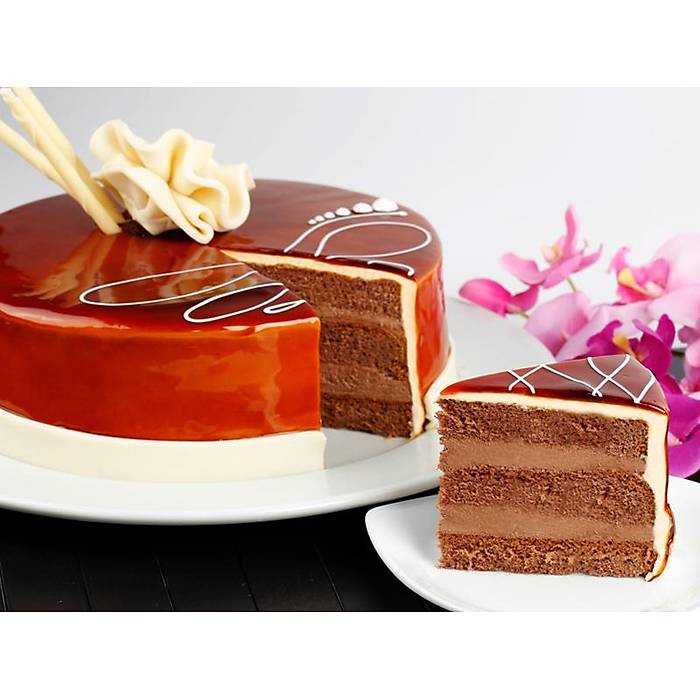 Ovalette Dekojel Karamel Aromal� So�uk Pasta Jeli 7kg