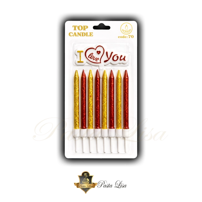 Simli Pasta Mumu - 8'li (7cm)