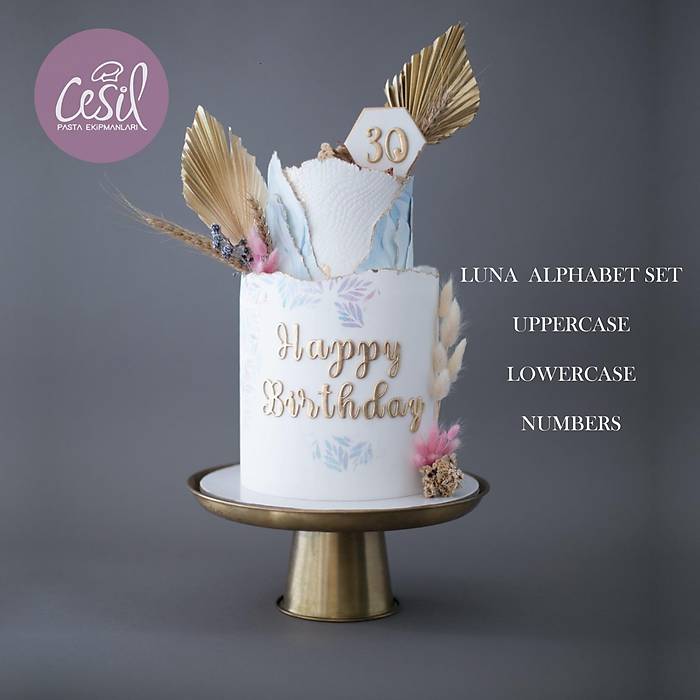 Cesil Luna B�y�k Harf Alfabe Seti