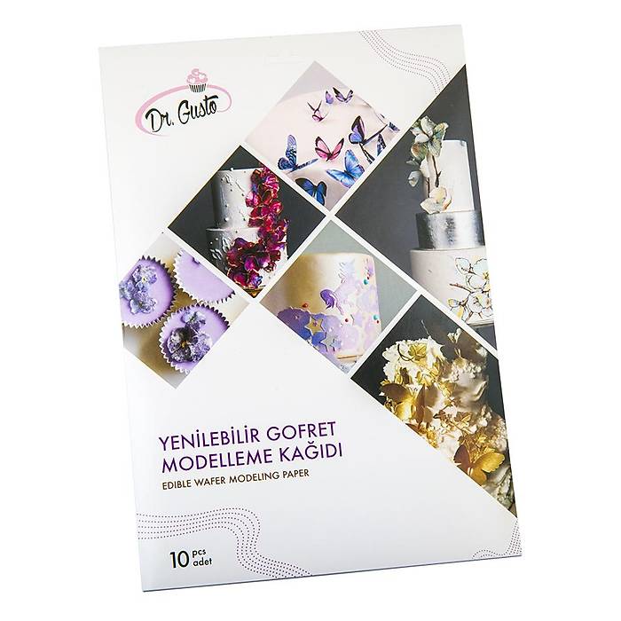 Dr.Gusto Yenilebilir Gofret Modelleme A4 Ka��d� (10'lu)