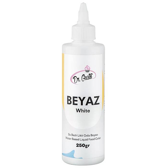 Dr.Gusto Su Bazl� S�v� G�da Boyas� 250gr - Beyaz