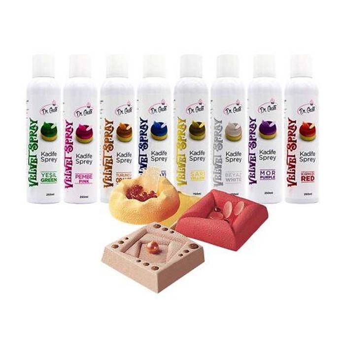 Dr.Gusto Velvet (kadife) Sprey 250ml - Beyaz