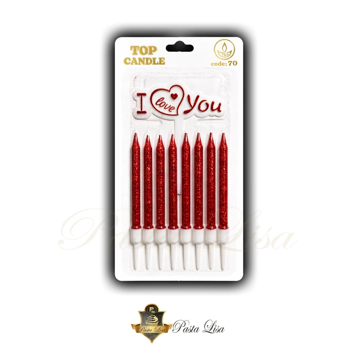 Simli Pasta Mumu - 8'li (7cm)